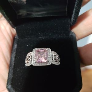 Beautiful Sterling Silver Ring Sz 10